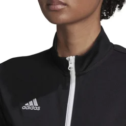 adidas Entrada 22 Trainingsjack Dames Zwart Wit