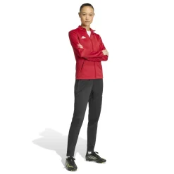 adidas Entrada 26 Trainingsjack Dames Rood Wit