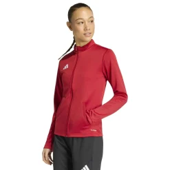 adidas Entrada 26 Trainingsjack Dames Rood Wit