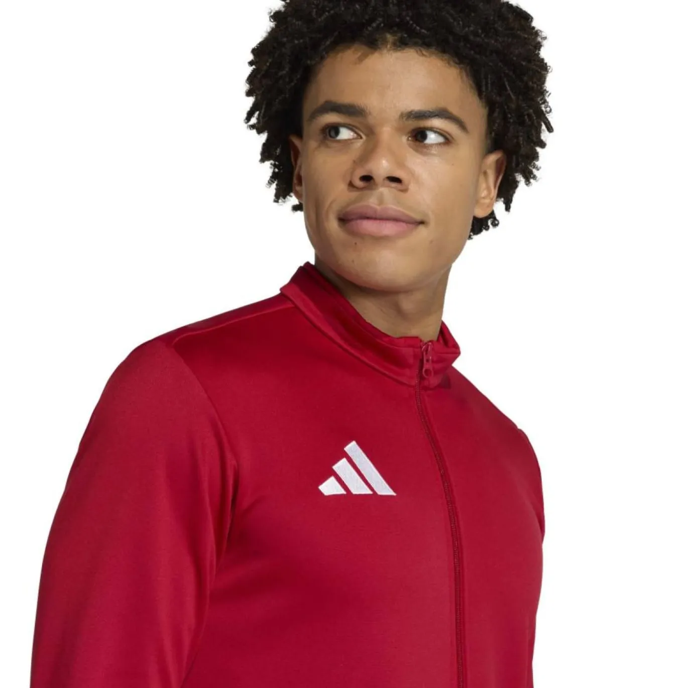 adidas Entrada 26 Trainingsjack Rood Wit