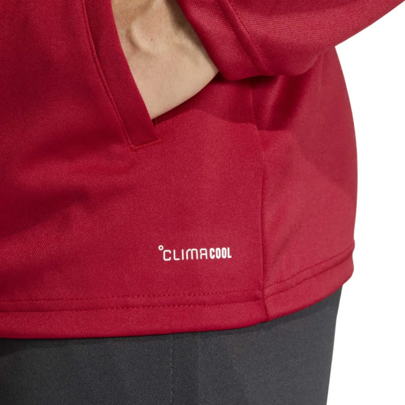 adidas Entrada 26 Trainingsjack Rood Wit