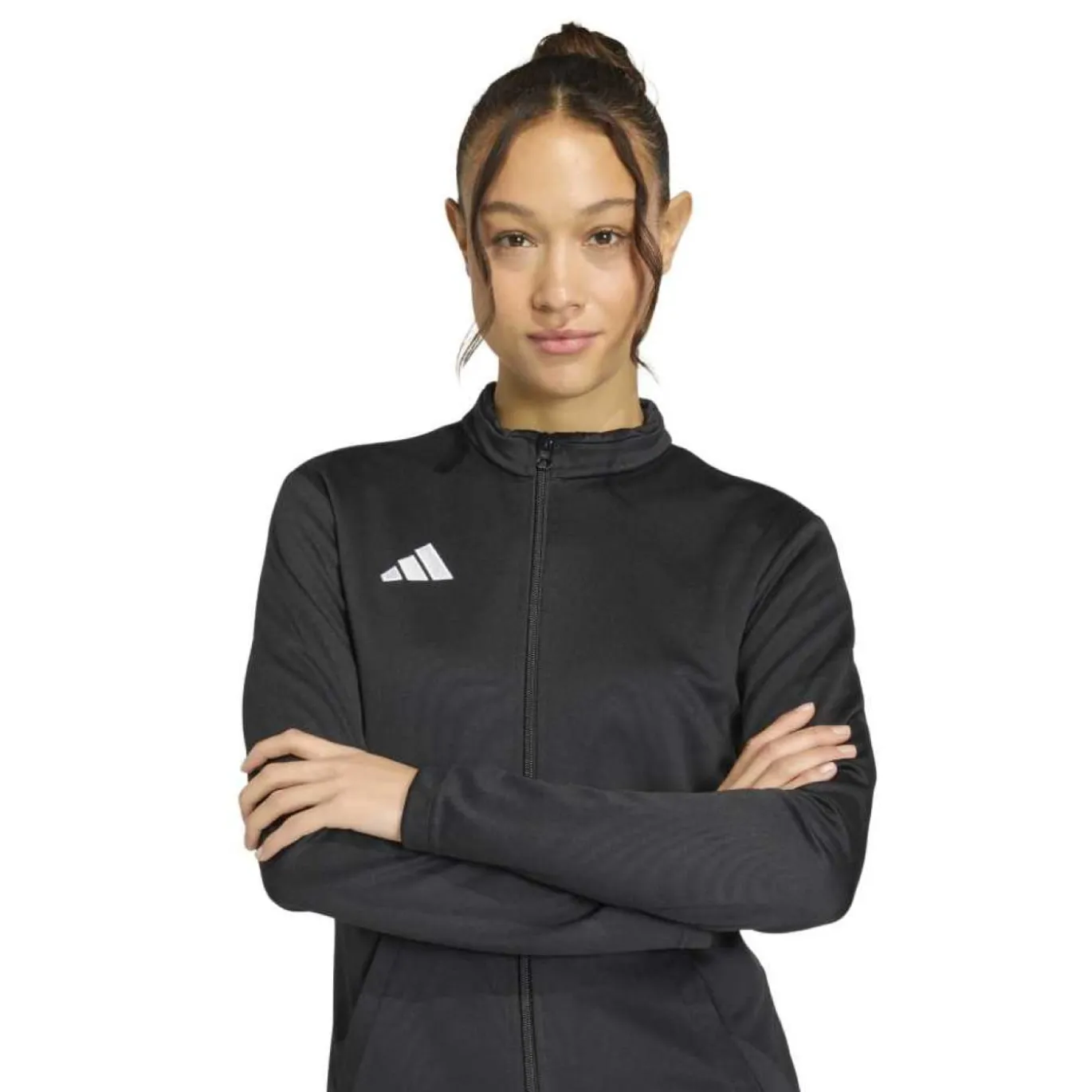 adidas Entrada 26 Trainingsjack Dames Zwart Wit