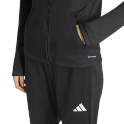 adidas Entrada 26 Trainingsjack Dames Zwart Wit