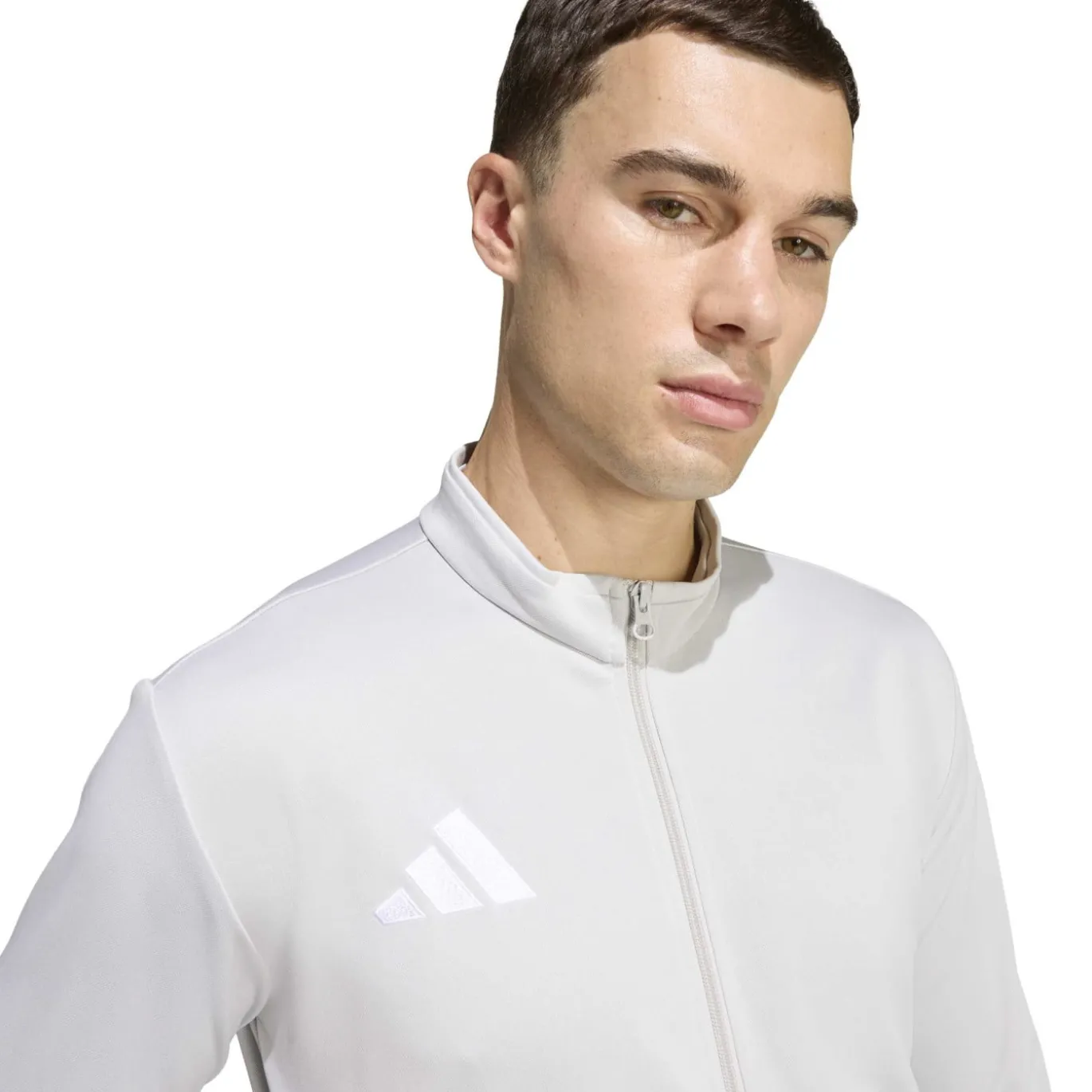 adidas Entrada 26 Trainingsjack Grijs Wit