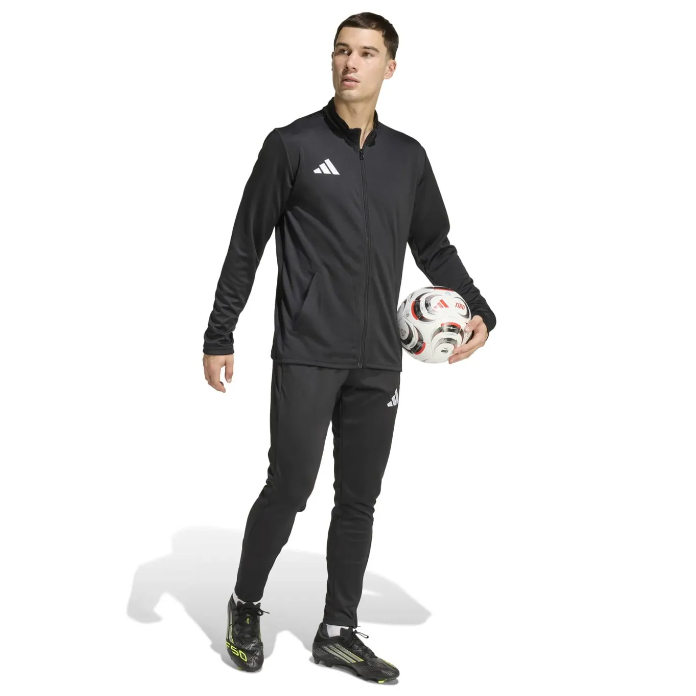 adidas Entrada 26 Trainingsjack Zwart Wit