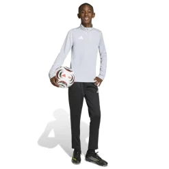adidas Entrada 26 Trainingspak 1/4-Zip Kids Grijs Zwart