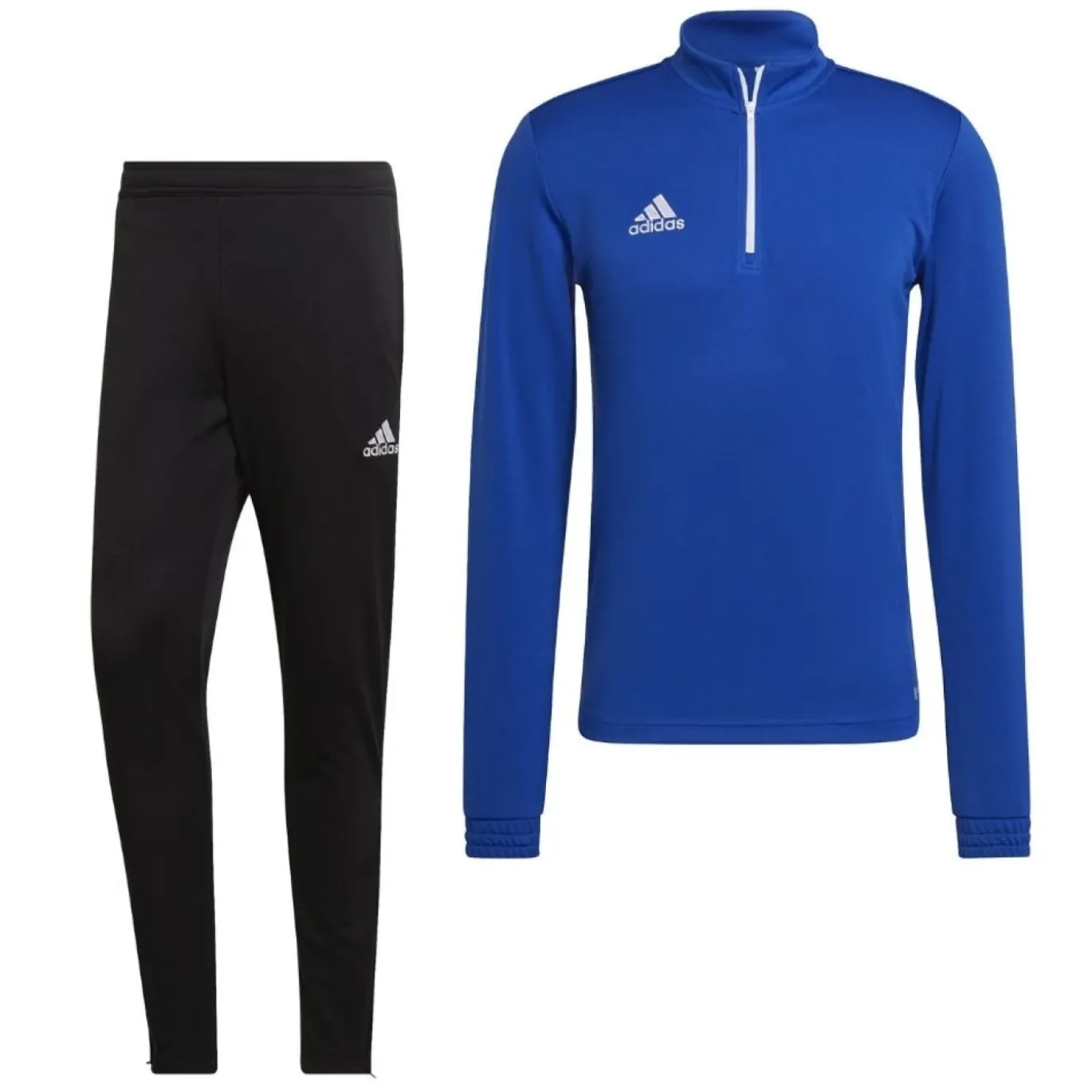 adidas Entrada 22 Trainingspak Blauw Zwart Wit