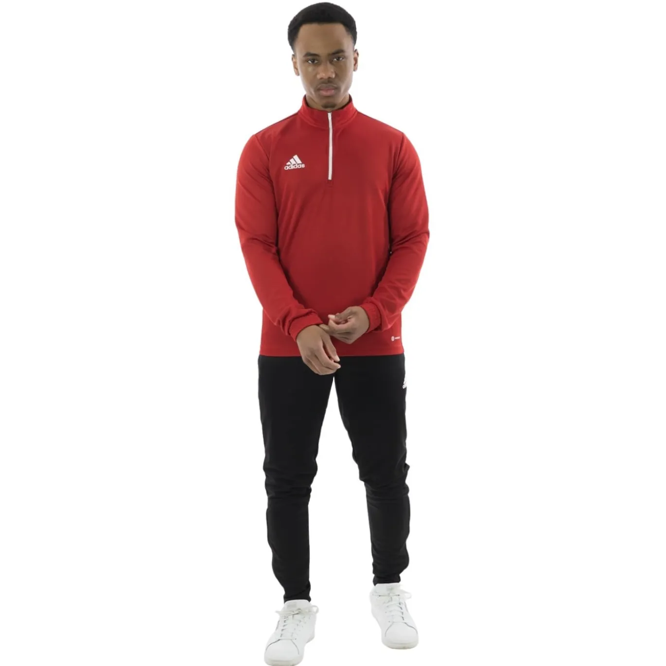 adidas Entrada 22 Trainingspak Rood Zwart Wit