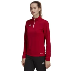 adidas Entrada 22 Trainingspak Dames Rood Zwart Wit