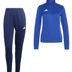 adidas Entrada 26 Trainingspak 1/4-Zip Dames Blauw Donkerblauw