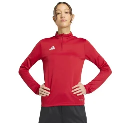 adidas Entrada 26 Trainingspak 1/4-Zip Dames Rood Zwart