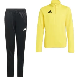 adidas Entrada 26 Trainingspak 1/4-Zip Kids Geel Zwart