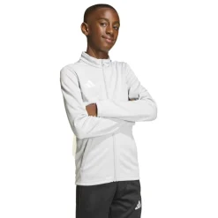 adidas Entrada 26 Trainingspak Full-Zip Kids Grijs Zwart