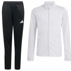 adidas Entrada 26 Trainingspak Full-Zip Kids Grijs Zwart