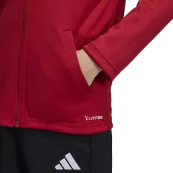 adidas Entrada 26 Trainingspak Full-Zip Kids Rood Zwart