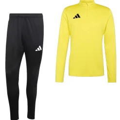 adidas Entrada 26 Trainingspak 1/4-Zip Geel Zwart