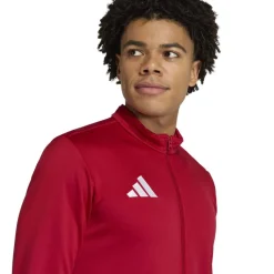 adidas Entrada 26 Trainingspak Full-Zip Rood Zwart