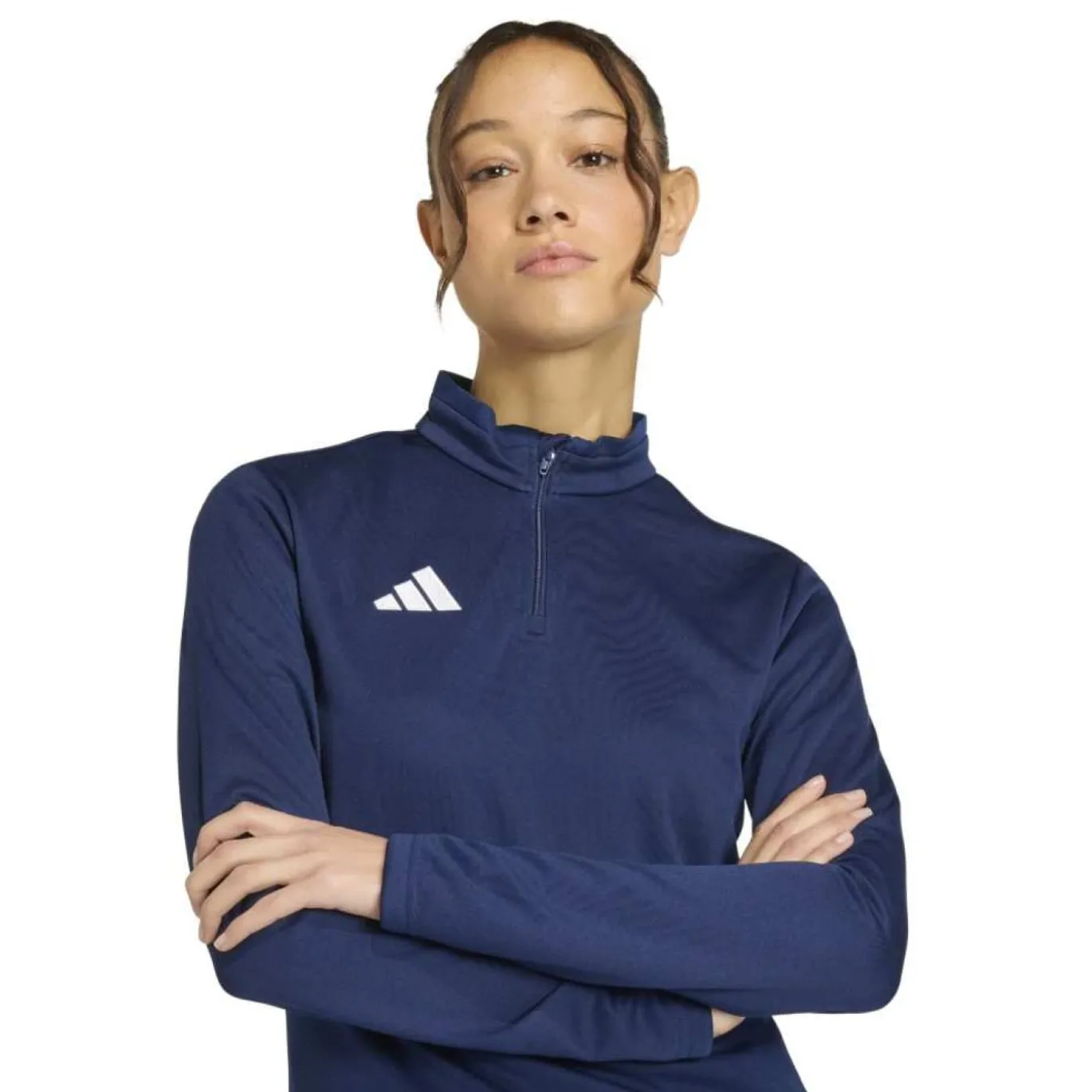 adidas Entrada 26 Trainingspak 1/4-Zip Dames Donkerblauw Wit