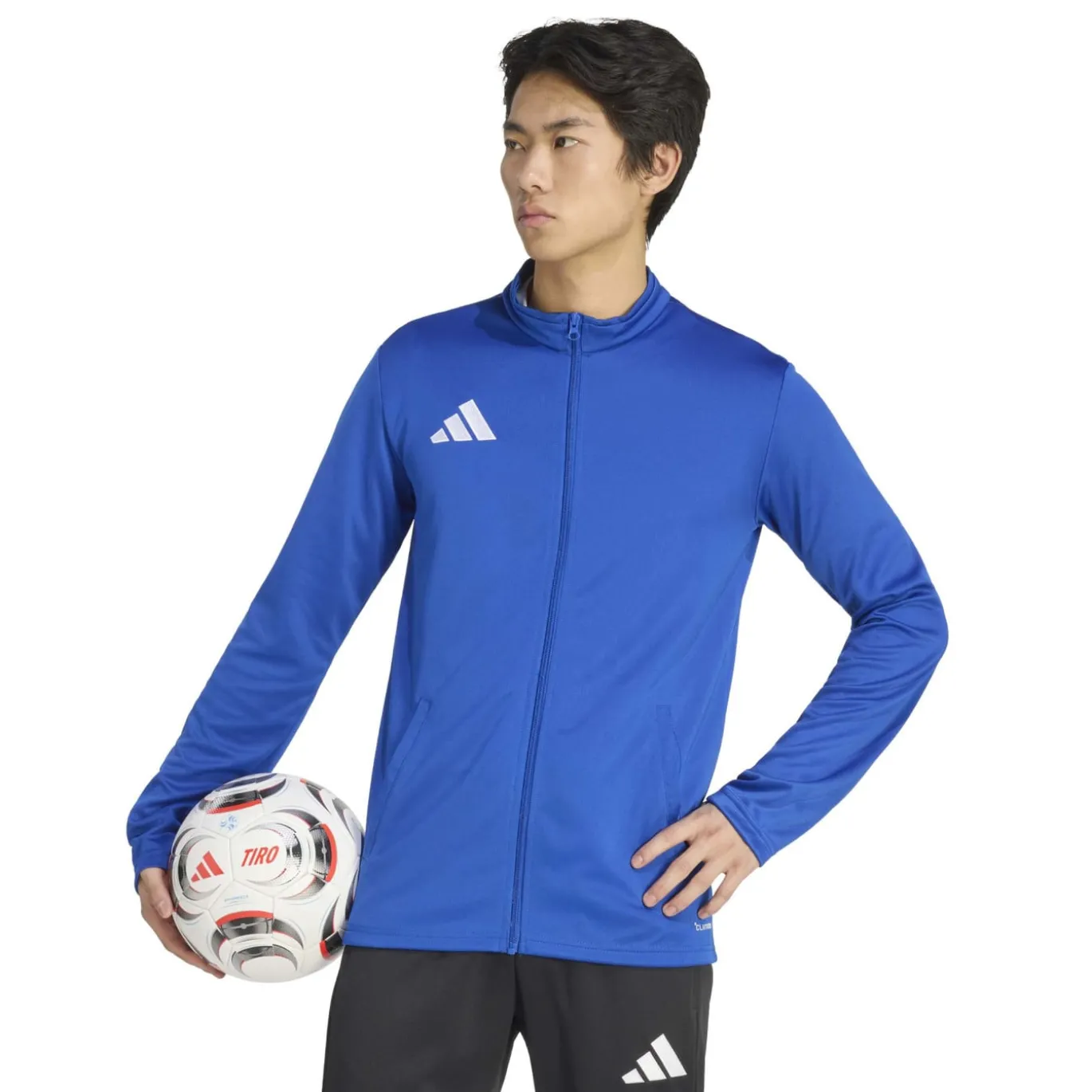 adidas Entrada 26 Trainingspak Full-Zip Blauw Donkerblauw