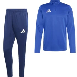 adidas Entrada 26 Trainingspak 1/4-Zip Blauw Donkerblauw