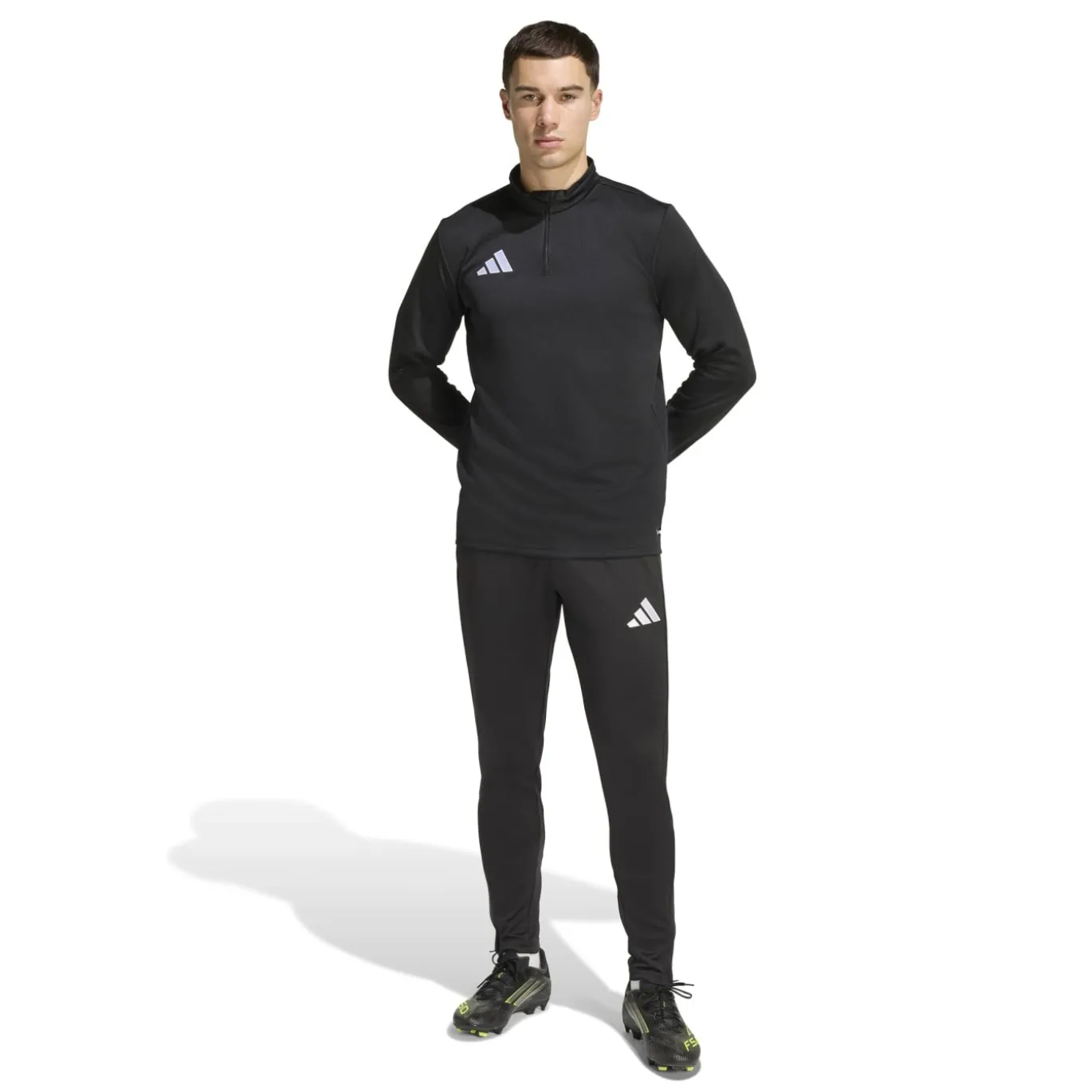 adidas Entrada 26 Trainingspak Full-Zip Grijs Zwart