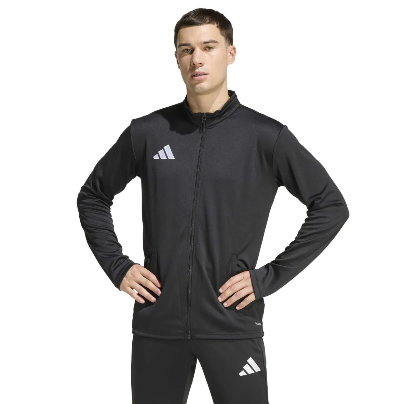 adidas Entrada 26 Trainingspak Full-Zip Zwart Wit