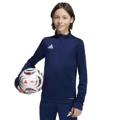 adidas Entrada 26 Trainingspak 1/4-Zip Kids Donkerblauw Wit