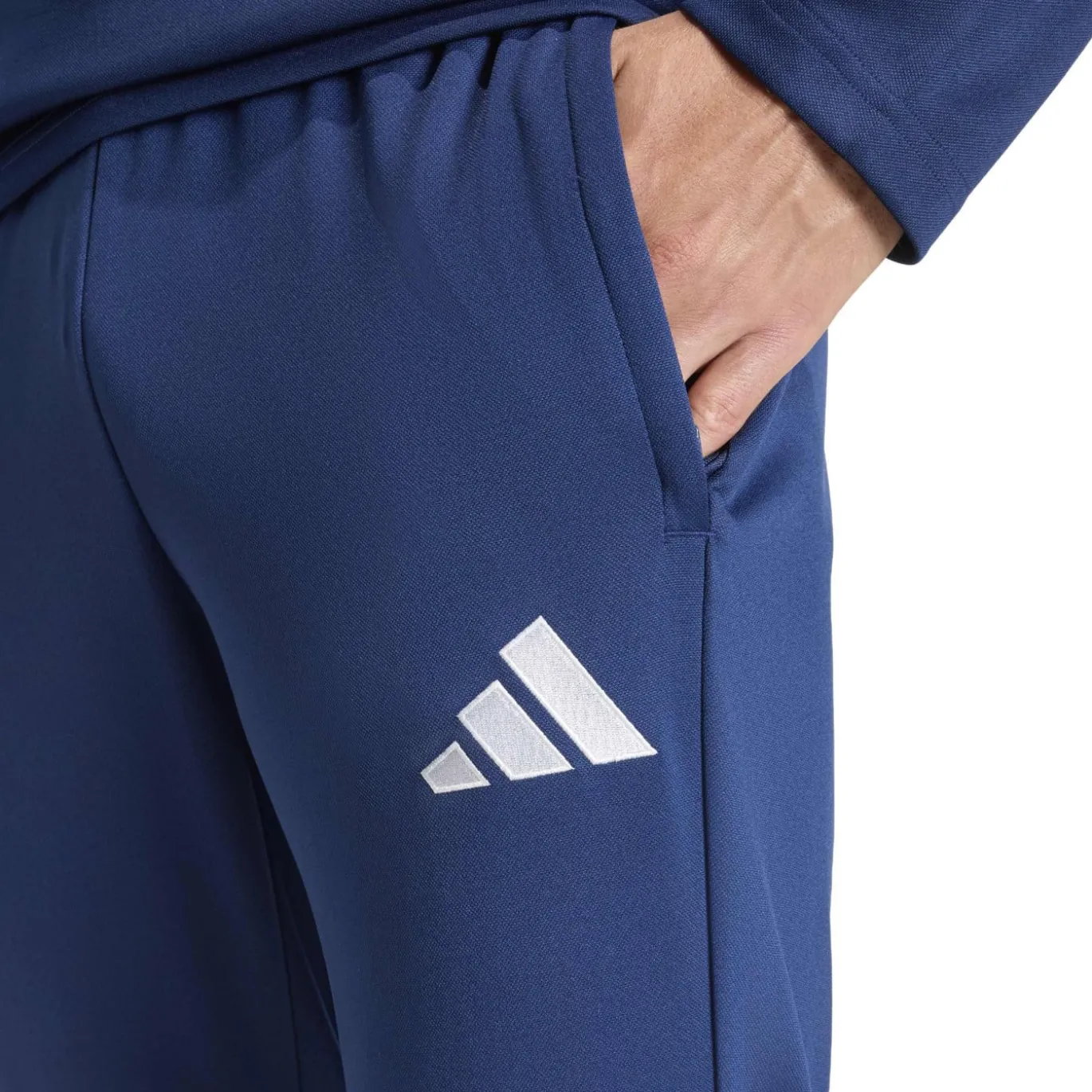 adidas Entrada 26 Trainingspak Full-Zip Donkerblauw Wit