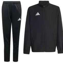 adidas Entrada 26 Trainingspak Full-Zip Kids Zwart Wit