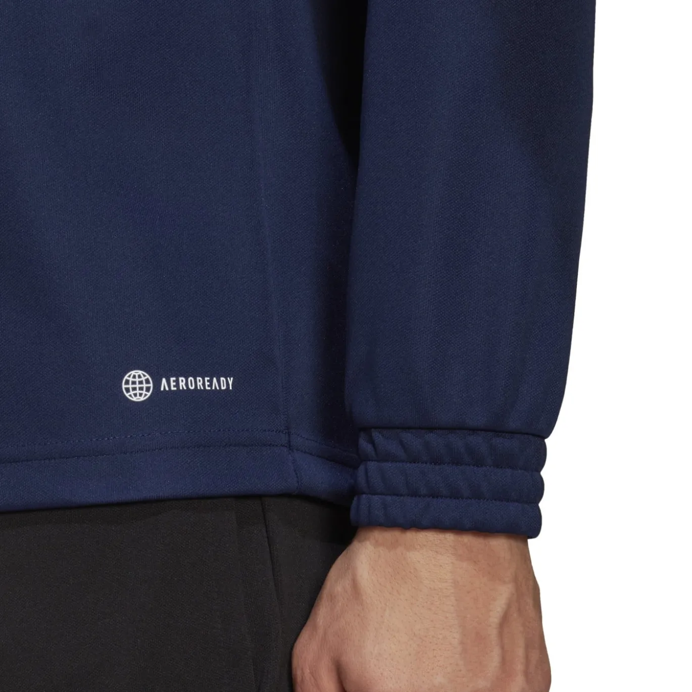 adidas Entrada 22 Trainingstrui 1/4-Zip Donkerblauw Wit