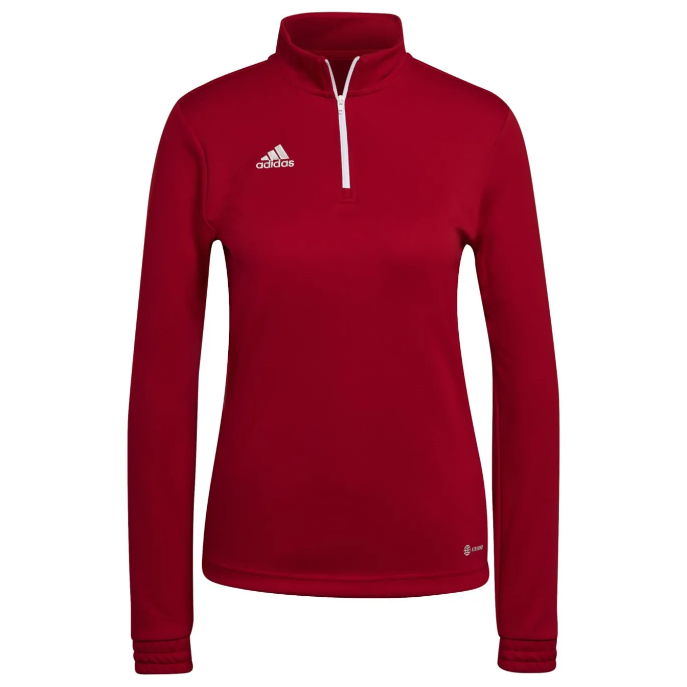 adidas Entrada 22 Trainingstrui 1/4-Zip Dames Rood Wit