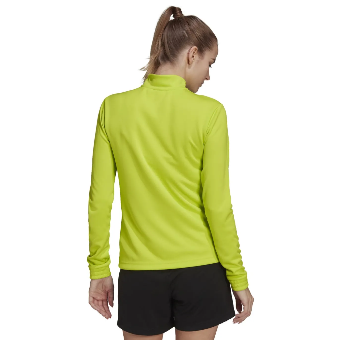 adidas Entrada 22 Trainingstrui 1/4-Zip Dames Lichtgroen Wit