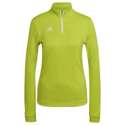 adidas Entrada 22 Trainingstrui 1/4-Zip Dames Lichtgroen Wit