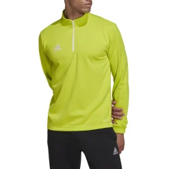 adidas Entrada 22 Trainingstrui 1/4-Zip Lichtgroen Wit