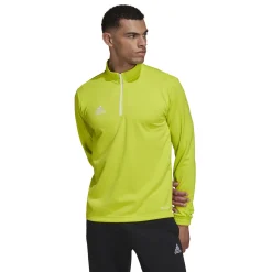 adidas Entrada 22 Trainingstrui 1/4-Zip Lichtgroen Wit