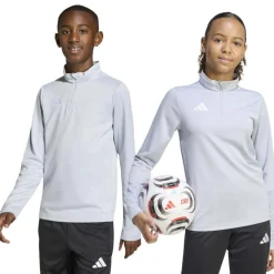 adidas Entrada 26 Trainingstrui Kids Grijs Wit