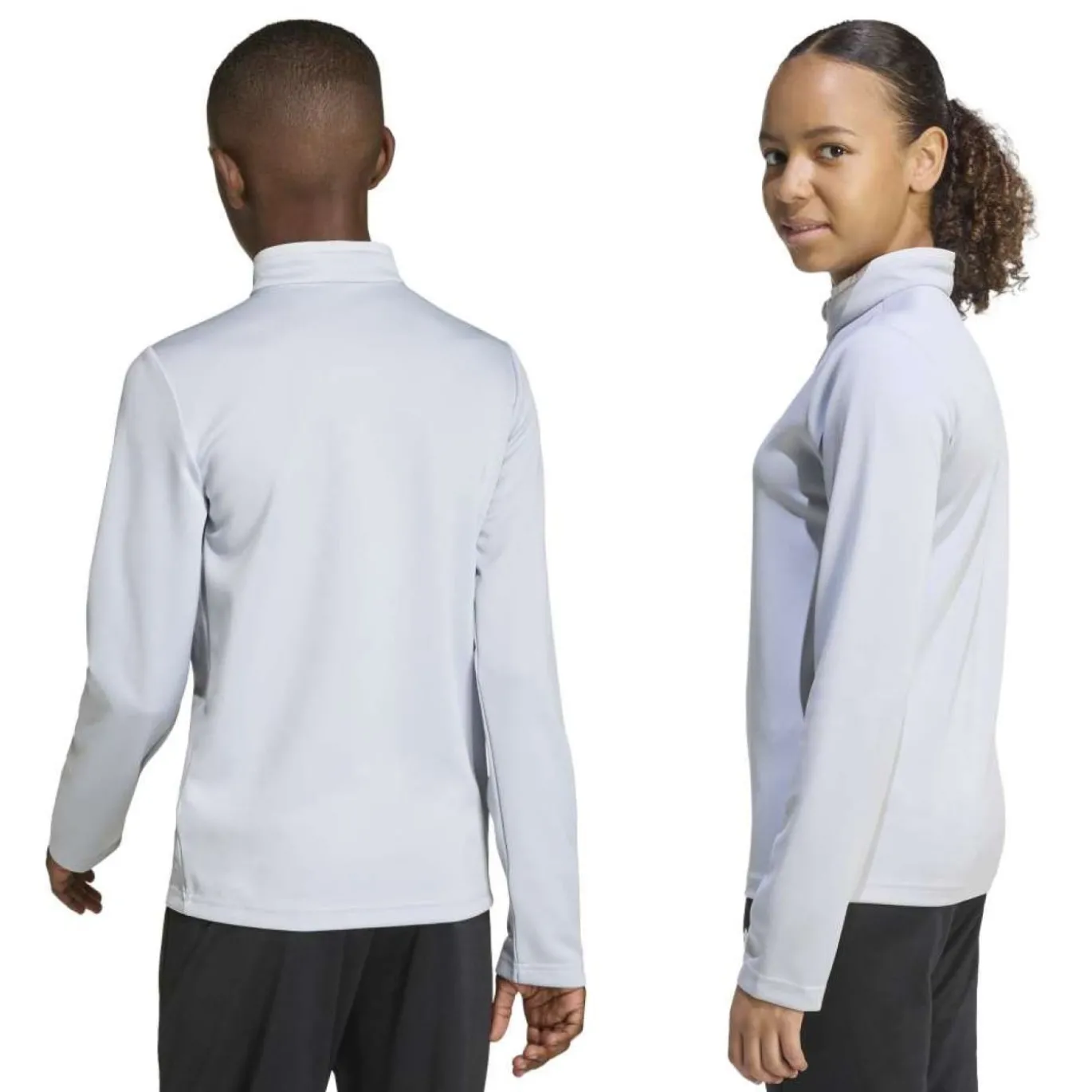 adidas Entrada 26 Trainingstrui Kids Grijs Wit