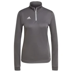 adidas Entrada 22 Trainingstrui 1/4-Zip Dames Grijs Wit