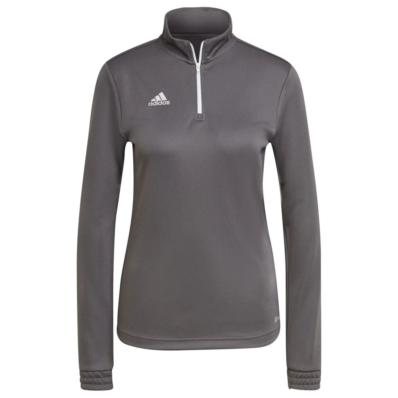 adidas Entrada 22 Trainingstrui 1/4-Zip Dames Grijs Wit