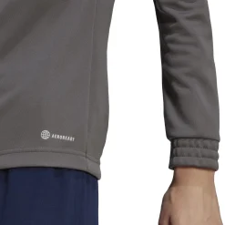 adidas Entrada 22 Trainingstrui 1/4-Zip Dames Grijs Wit