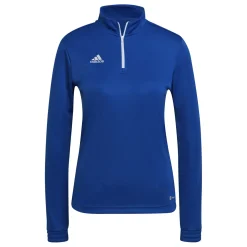 adidas Entrada 22 Trainingstrui 1/4-Zip Dames Blauw Wit