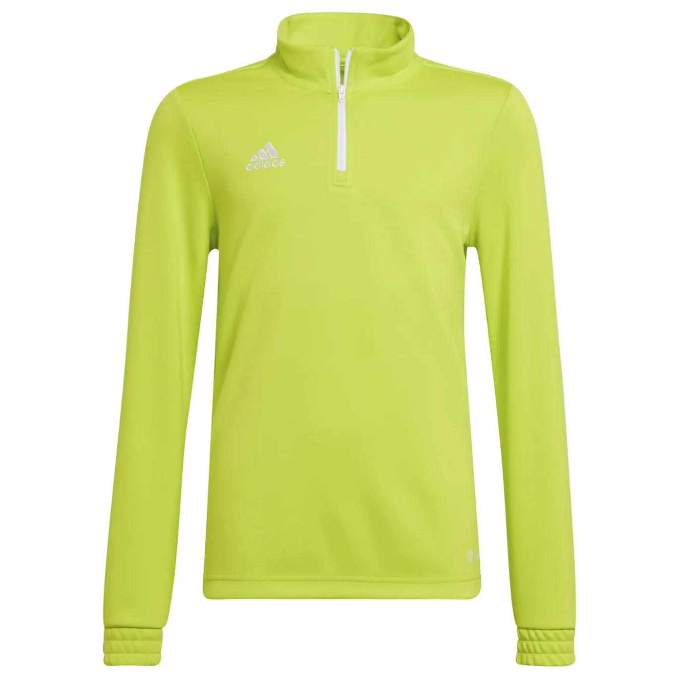 adidas Entrada 22 Trainingstrui 1/4-Zip Kids Lichtgroen Wit