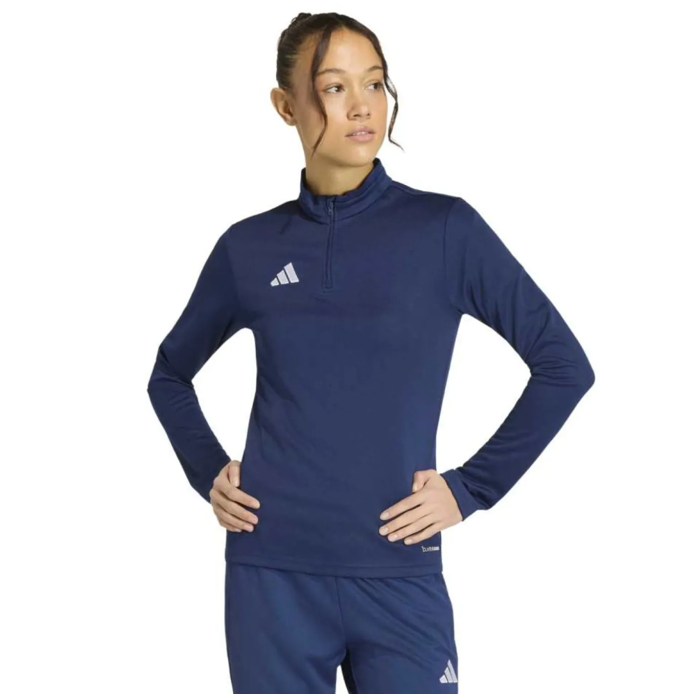 adidas Entrada 26 Trainingstrui Dames Donkerblauw Wit