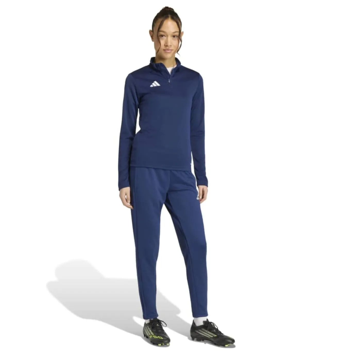 adidas Entrada 26 Trainingstrui Dames Donkerblauw Wit