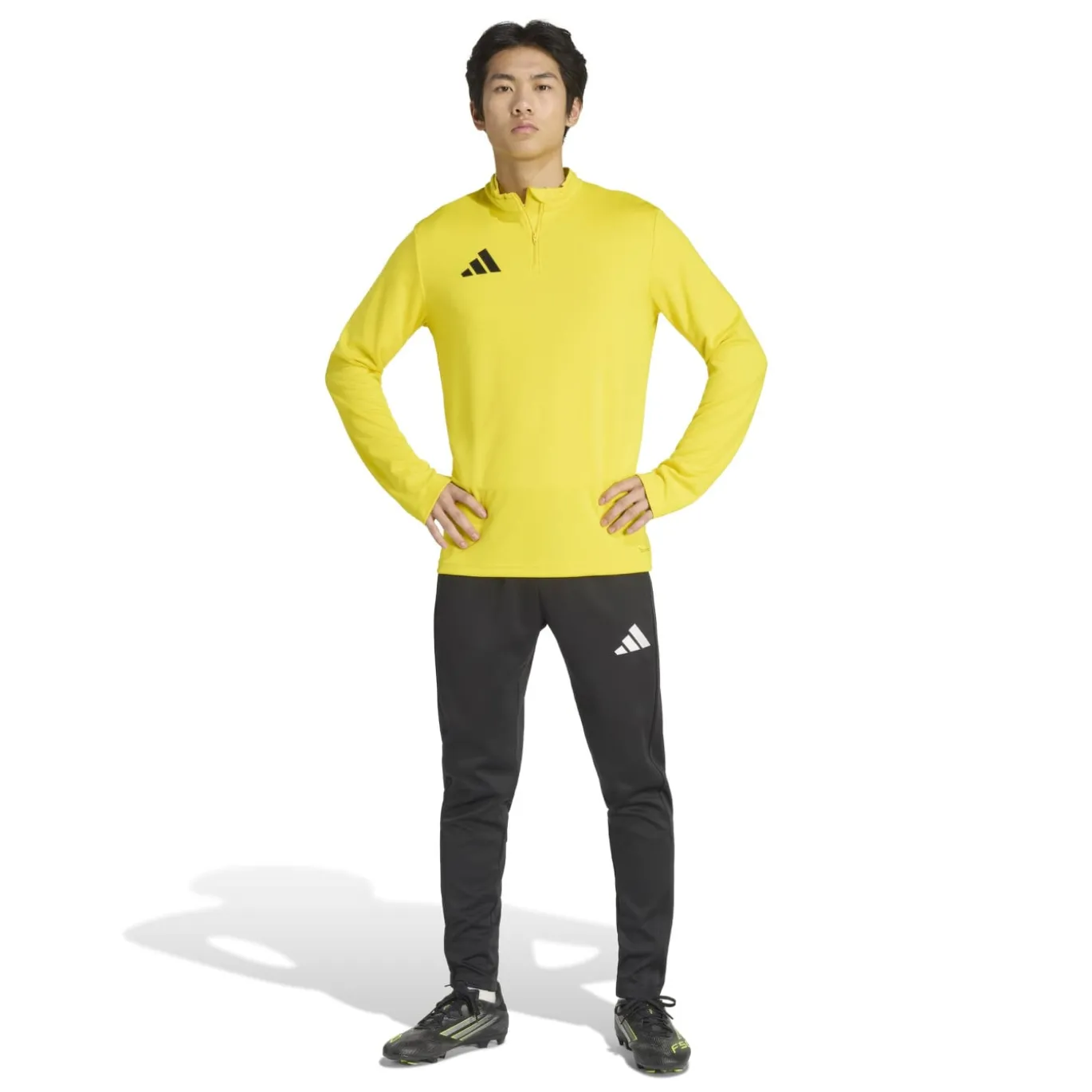 adidas Entrada 26 Trainingstrui Geel Zwart