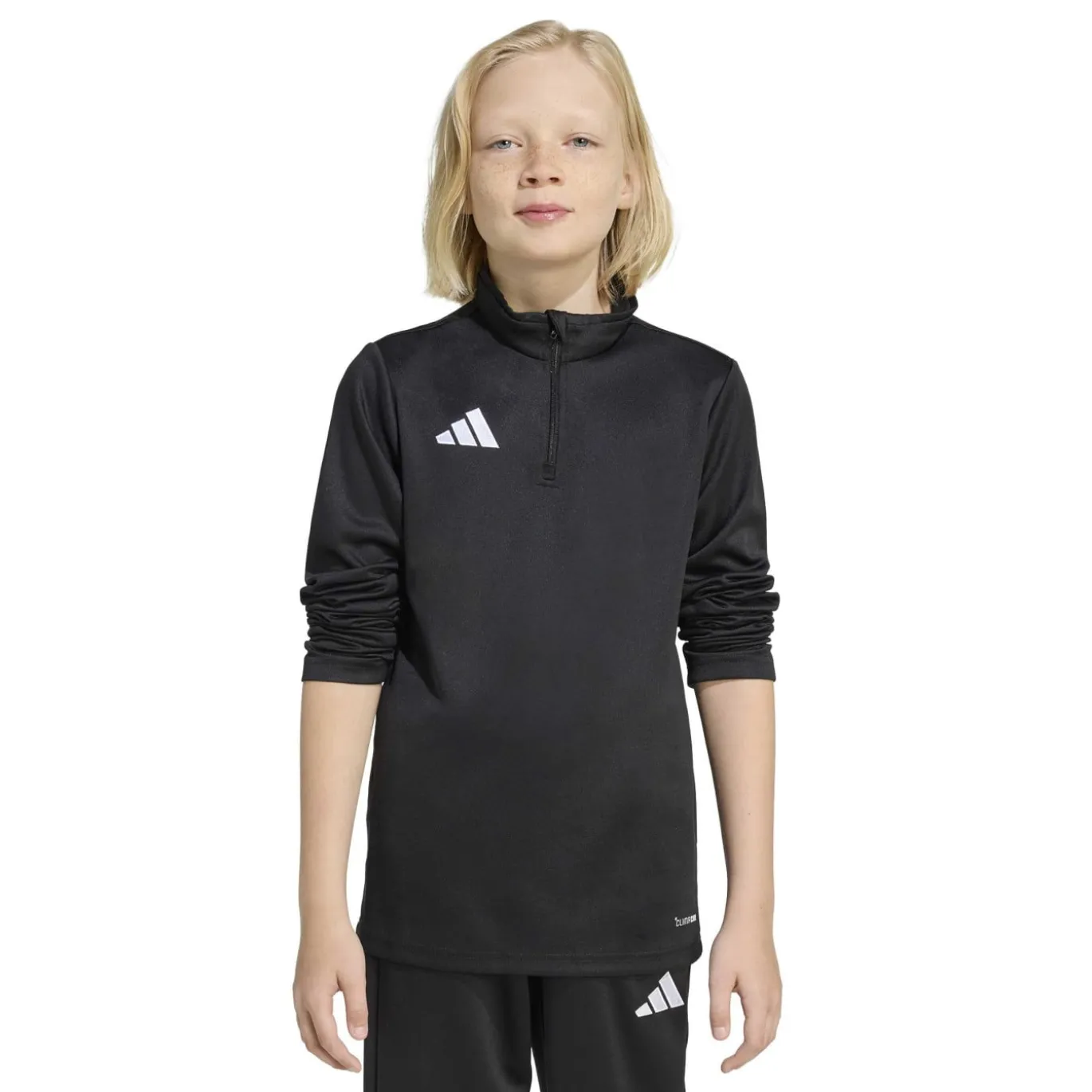 adidas Entrada 26 Trainingstrui Kids Zwart Wit
