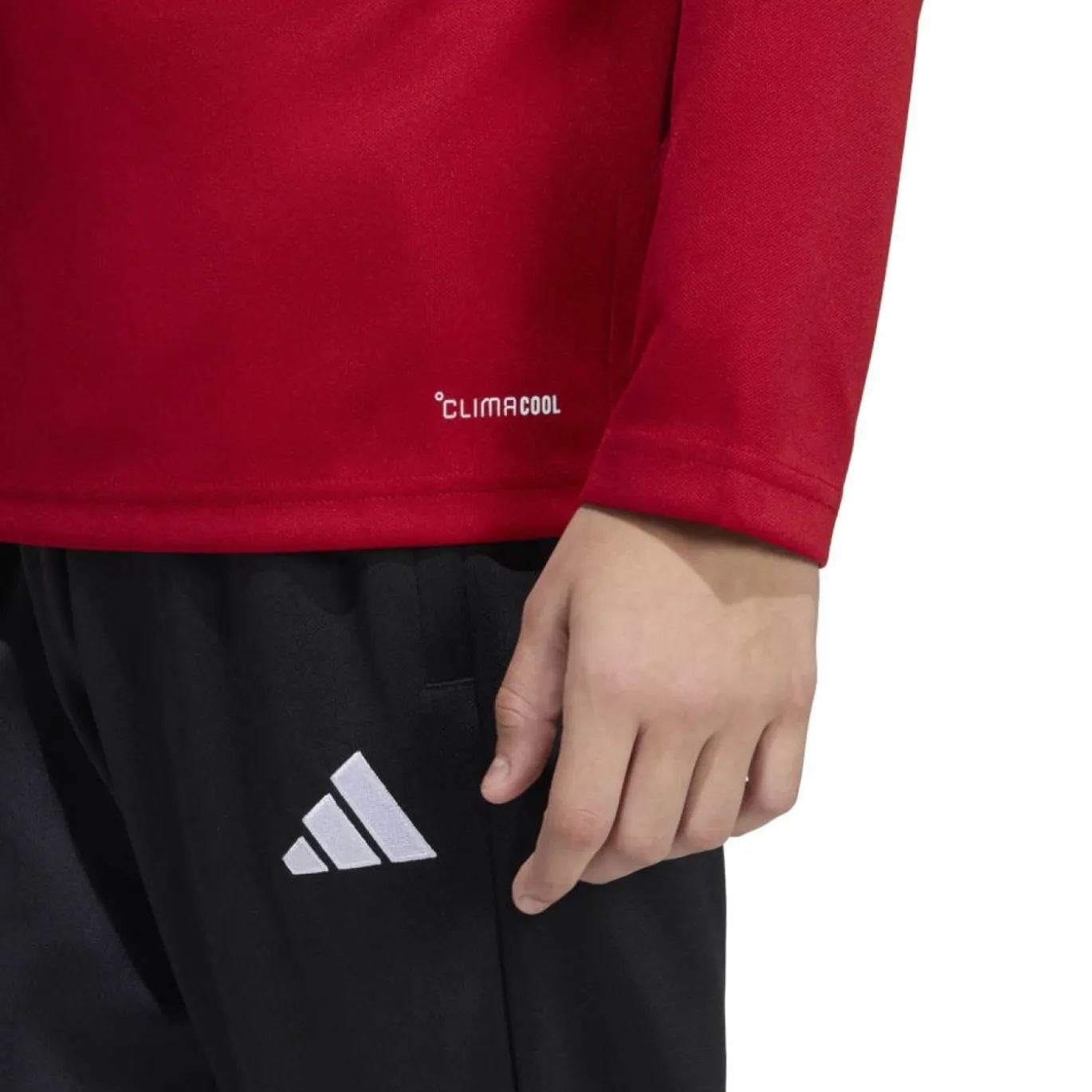 adidas Entrada 26 Trainingstrui Kids Rood Wit