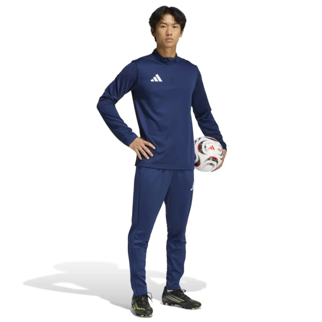 adidas Entrada 26 Trainingstrui Donkerblauw Wit