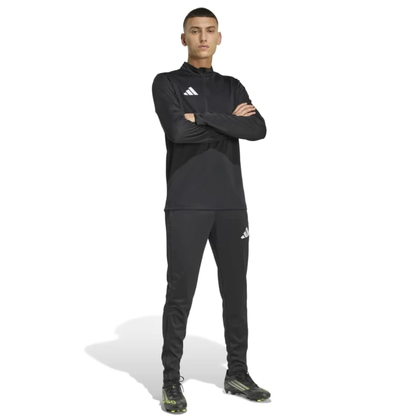 adidas Entrada 26 Trainingstrui Zwart Wit