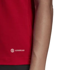 adidas Entrada 22 T-Shirt Dames Rood Wit
